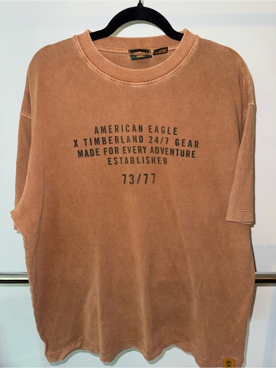 Timberland Other - American Eagle X Timberland Collab Brown Short-Sleeve Graphic Tee
